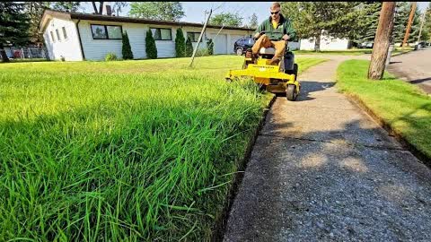 Homeowner Returns From Hospital To Find Her TALL GRASS Mowed