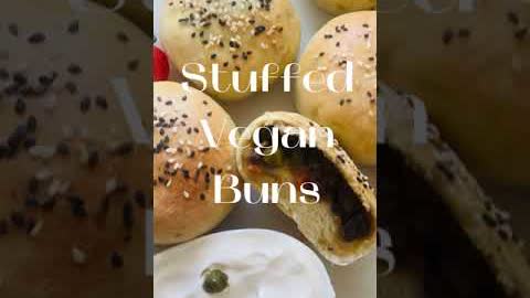 Stuffed Burger Buns Youtube Shorts || Youtube #Shorts
