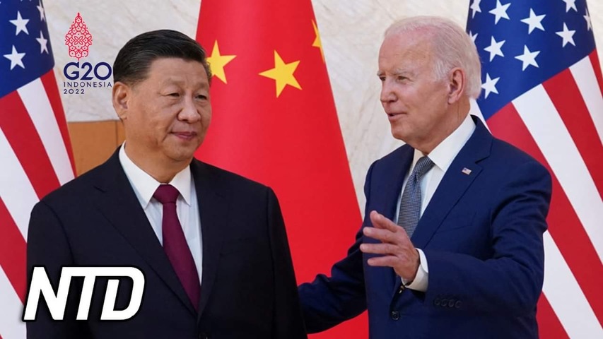 Biden möter Kinas ledare vid G20s toppmöte