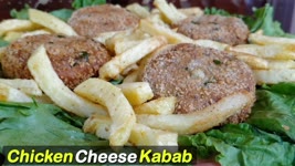 Chicken Cheese Kabab | Restaurant Style Chicken Cheese Kabab | Special Ramzan Recipe
