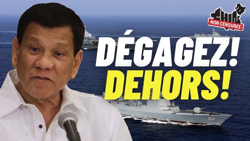 [VF] Le ministre philippin des Affaires étrangères invective la Chine : "Dégagez de là ! DEHORS !"