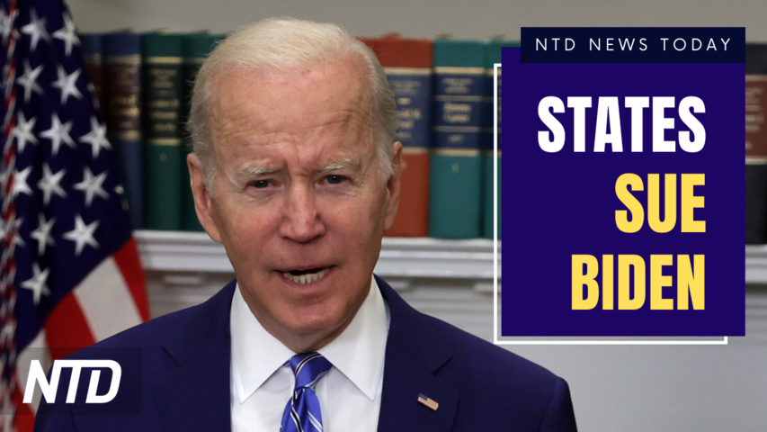 2 States Sue Biden Admin. Over Censorship; Pentagon Says Most Russian Forces Left Mariupol | NTD