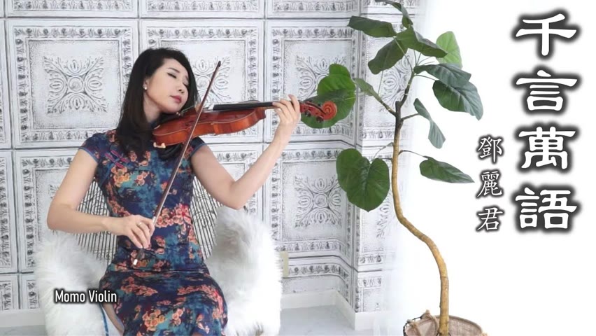 千言萬語 -  鄧麗君（テレサ・テン） 小提琴(Violin Cover by Momo)