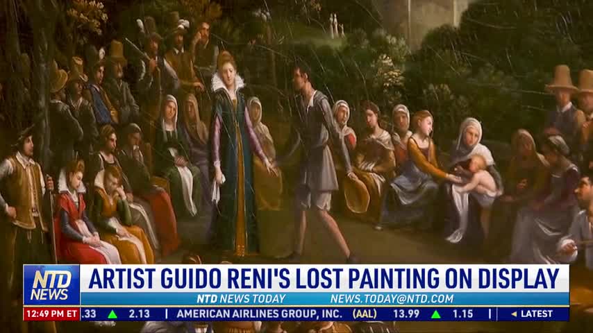 Artist Guido Reni's Lost Painting on Display