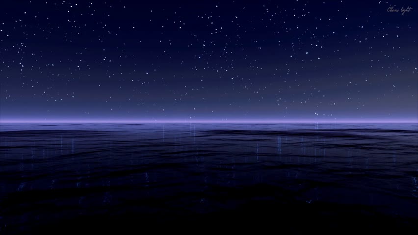 Beautiful Relaxing Music - Starry Sky At Sea • Stress relief, Sleep Music, meditation, SPA, Zen