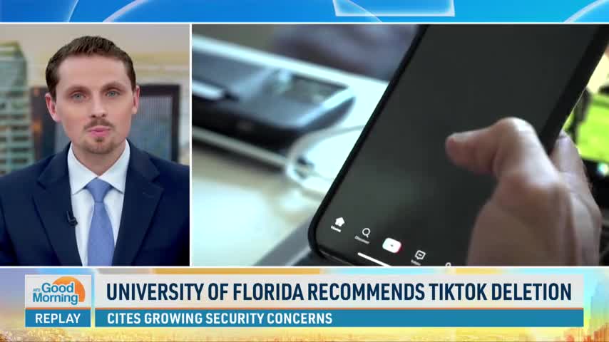 University of Florida Recommends TikTok Deletion