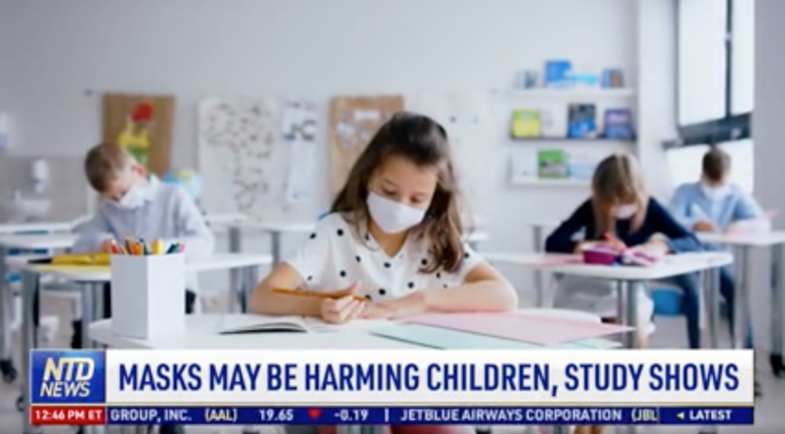 Masks May Be Harming Children, Study Shows
