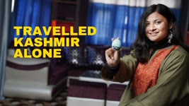 Inspiring story of Jammu girl travelling Kashmir on her Scooty