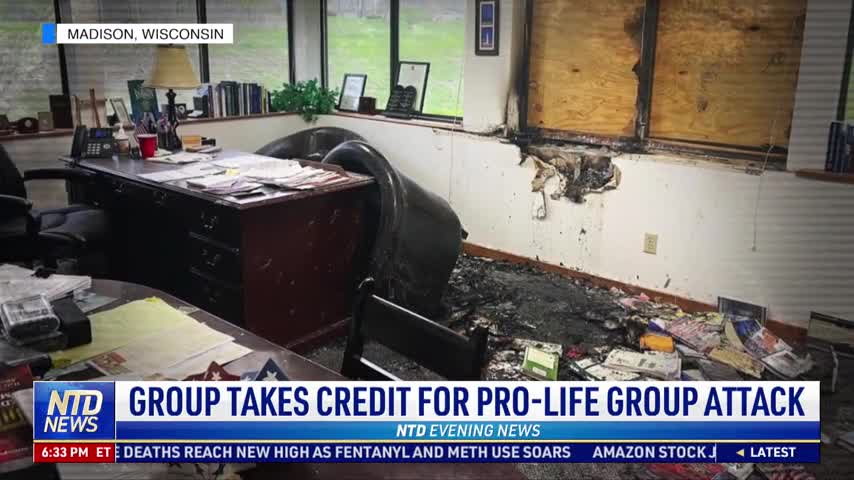 Group Takes Credit for Attack on Pro-Life Group