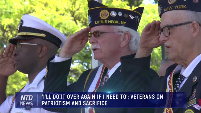 'I’LL DO IT OVER AGAIN IF I NEED TO': VETERANS ON PATRIOTISM AND SACRIFICE