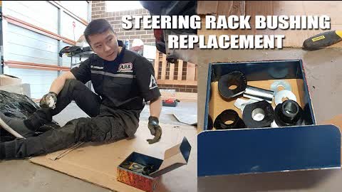 How to Replace Steering Rack Bushing on Toyota Landcruiser 100 series