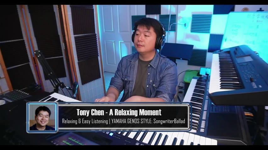 🎹Tony Chen - A Relaxing Moment | NEW ALBUM & RINGTONES ARE NOW AVAILABLE | YAMAHA Genos