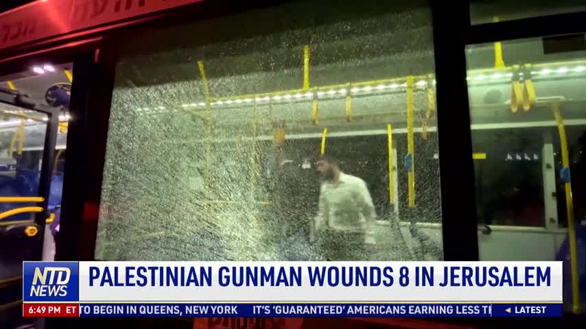 Palestinian Gunman Wounds 8 in Jerusalem Shooting, Including 5 Americans