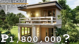 SMALL HOUSE DESIGN 36 SQM. | TWO BEDROOM HOUSE | MODERN BALAI