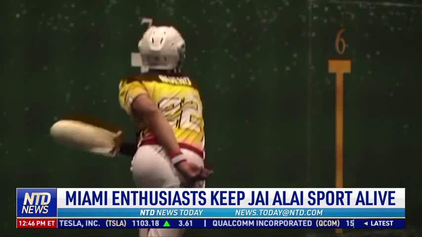 Miami Enthusiasts Keep Jai Alai Sport Alive
