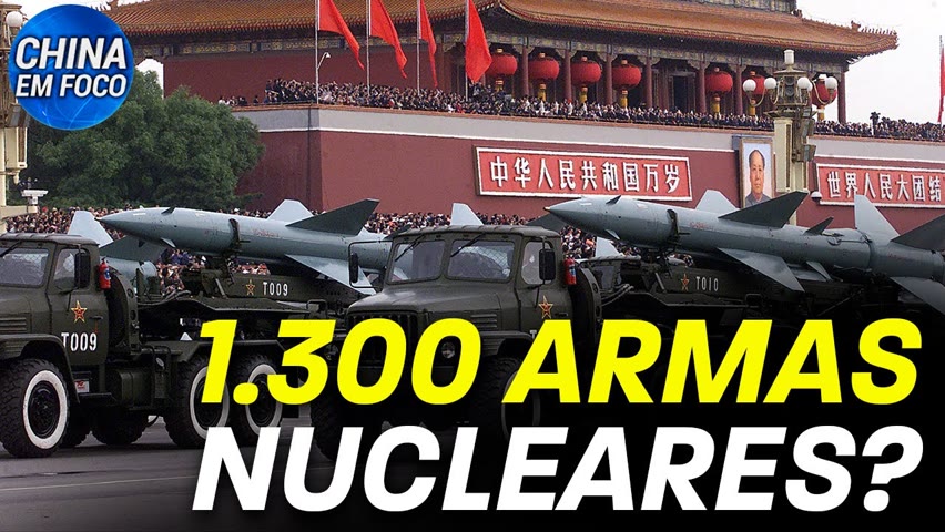 China planeja produzir 1.300 armas nucleares; Milhares de e-mails do Dr. Fauci são publicados