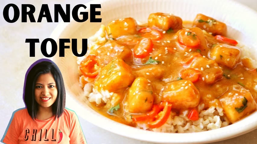 Crispy Orange Tofu Vegan Recipe
