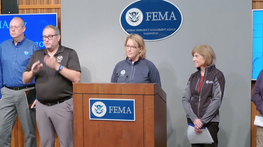 LIVE: FEMA Holds a Briefing on Hurricane Ian