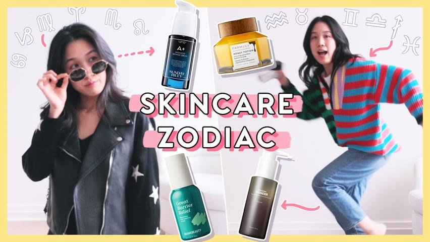 ⭐️What skincare product would YOU be based on your HOROSCOPE?? ⭐️