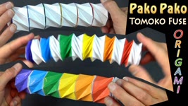 Pako Pako by Tomoko Fuse - AMAZING Transforming Origami!
