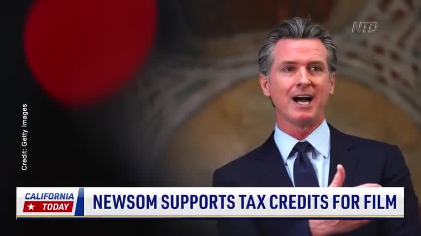 Newsom Supports Tax Credits for Film
