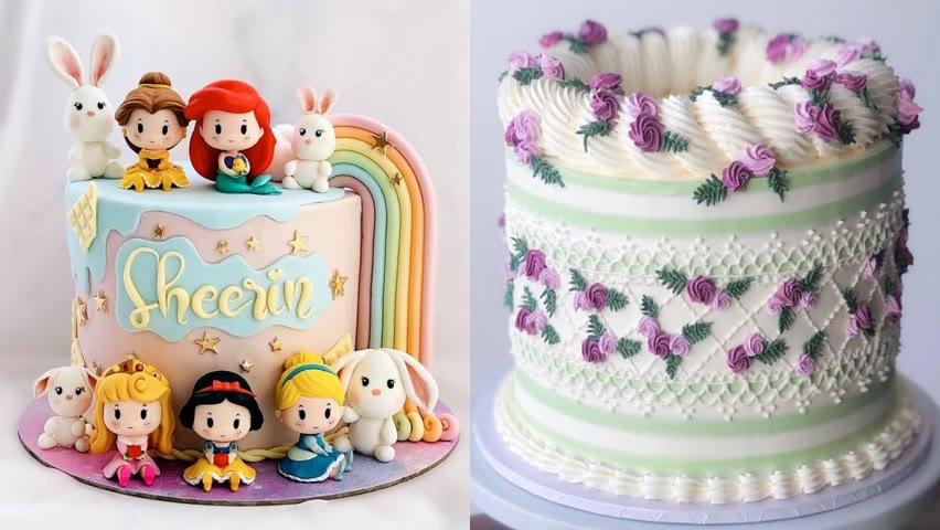 10 Beautiful Ways To Decorate Cake | Easy Cake Decorating Ideas At Homde