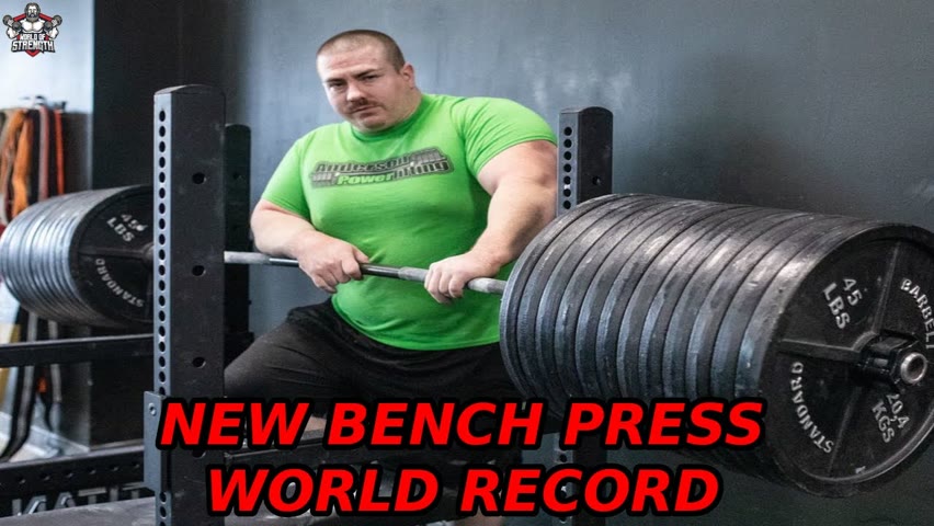 Strength Monster - Heaviest Bench Press in Human History