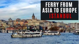 Bosphorus Ferry Ride from Asia to Europe - Istanbul