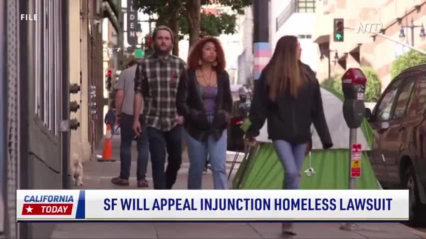 San Francisco Will Appeal Court Injunction In Homeless Encampment Lawsuit