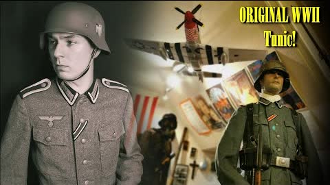 ORIGINAL German WW2 M42 Wehrmacht Tunic - REVIEW - History up Close! ( Had to Wear it )