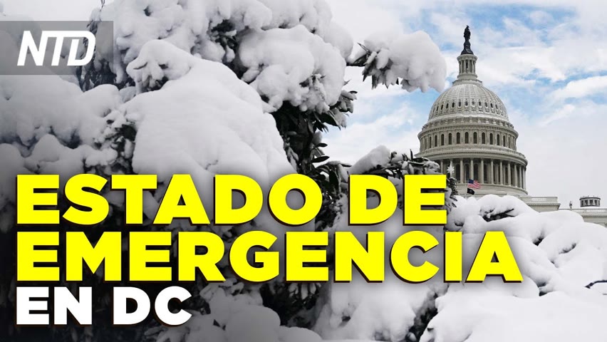 DC en estado de emergencia por nevada; Nunes deja escaño; Autorizan refuerzo para adolescentes |NTD