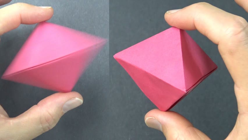 Almost Seamless Hexahedron Fidget Spinner 🌀 Collapsible!