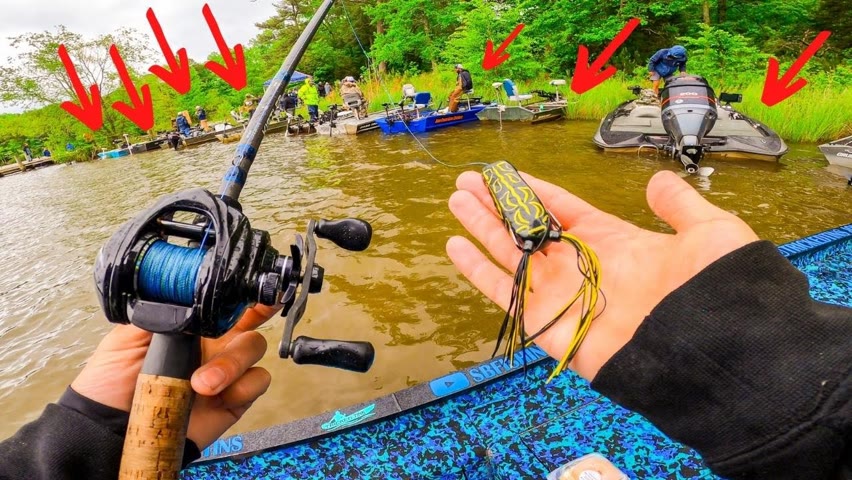 Huge ELECTRIC ONLY Bass Fishing Tournament || Last Second Cull SAVES THE DAY