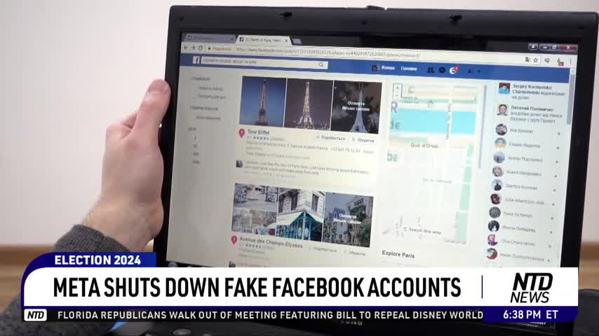 Meta Shuts Down Fake Facebook Accounts
