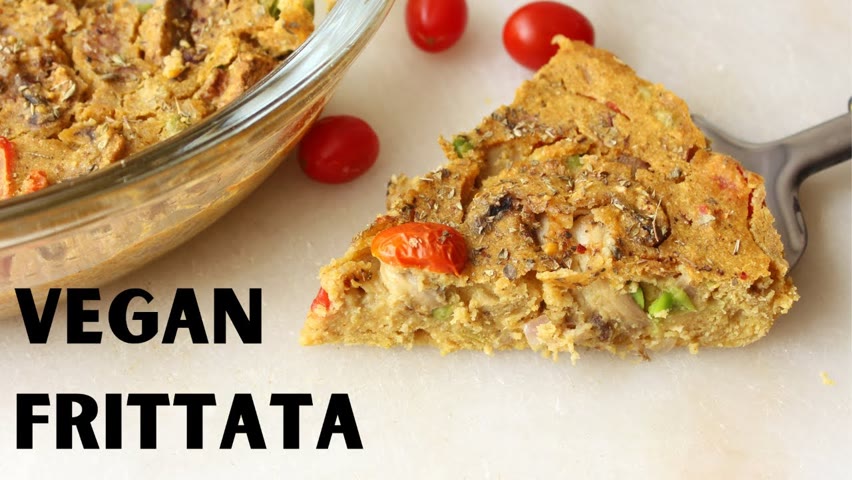 Vegan Frittata Recipe - Oven Baked and Gluten Free