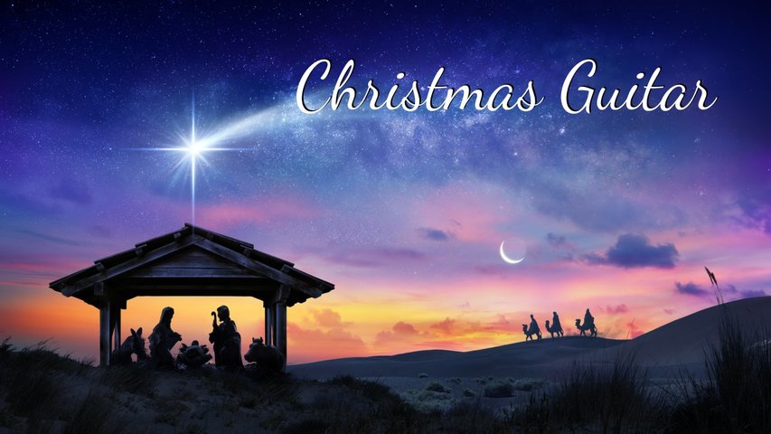 Christmas Hymns - 3 Hours of Peaceful Christmas Guitar - Advent - Traditional Christmas Music