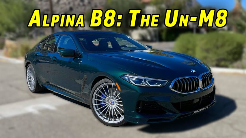 The Other Flagship Sedan | 2022 BMW Alpina B8 Gran Coupe Review