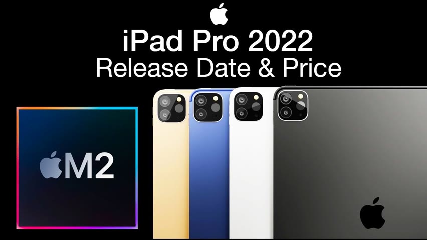 iPad Pro 2022 M2 Release Date and Price – NEW DESIGN!!