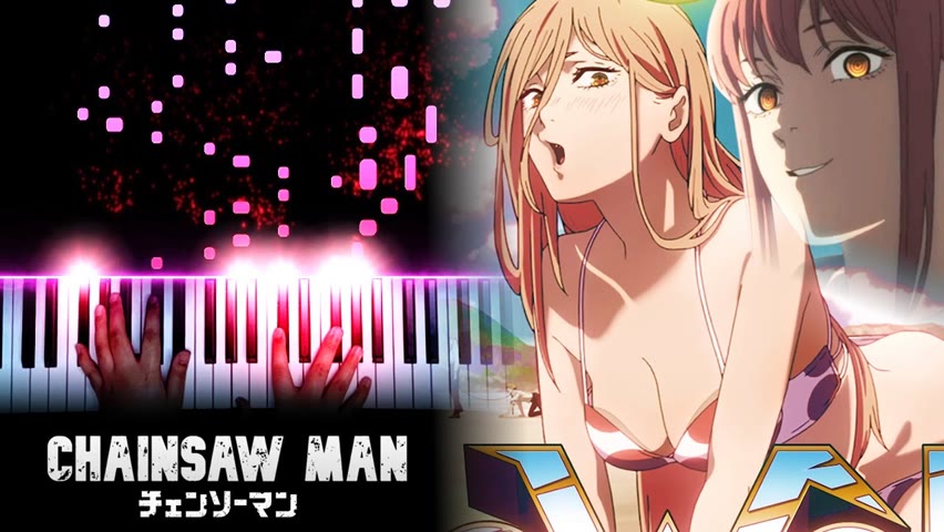 Chainsaw Man OP - "KICK BACK" - Kenshi Yonezu (Piano)