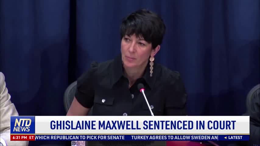 Ghislaine Maxwell Sentenced to 20 Years