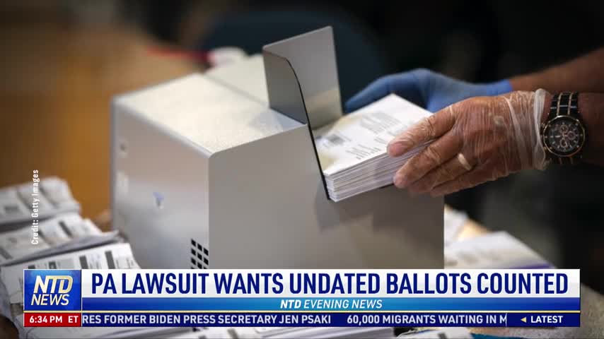 Pennsylvania Lawsuit Wants Undated Ballots Counted
