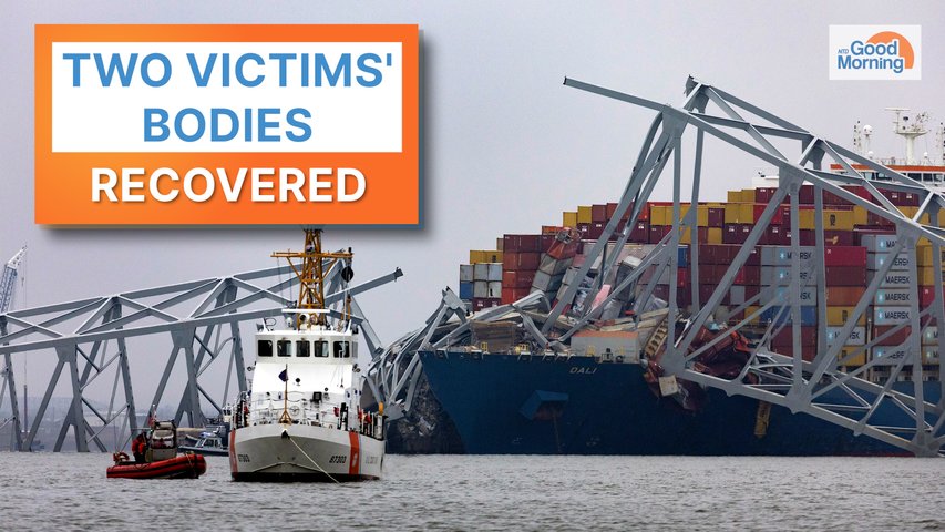 NTSB: Ship That Hit Baltimore Bridge Carrying Hazardous Material; Divers Recover 2 Victims' Bodies | NTD Good Morning