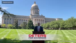 Eric Deters Governor Candidate Speaks On Kentucky's Capital Grounds