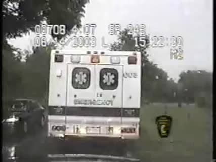 ohio state highway ambulance crash 10 years ago lol