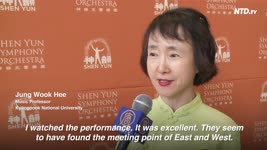 Shen Yun Symphony Orchestra in Korea-Music professor, Kyungpook National University, Jung Wook Hee