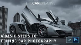 EDITING CAR PHOTOGRAPHY - 4 BASIC STEPS | Lightroom & Photoshop Tutorial