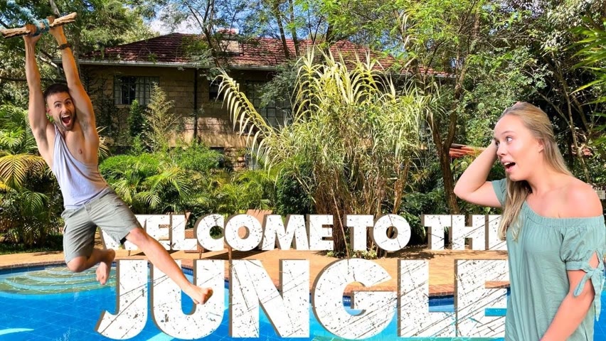 The Jungle Airbnb In The Middle Of Nairobi 🇰🇪 / Affordable Stay With Heated Pool