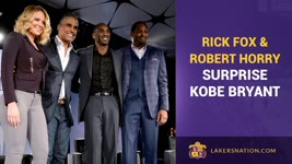 Rick Fox & Robert Horry Surprise Kobe Bryant