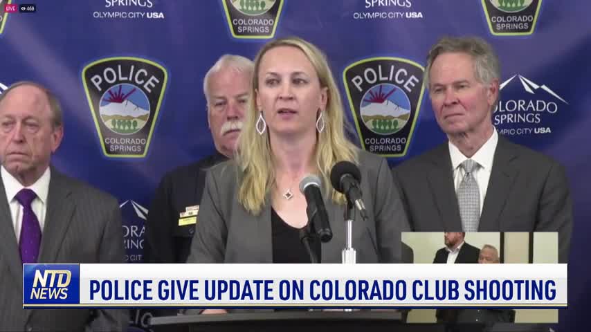 Police Give Update on Colorado Club Shooting Which Left 5 Dead, 18 Injured