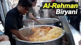 Golden Chicken Biryani | Al-Rehman Biryani Street Food Of Karachi Pakistan | People Are Crazy